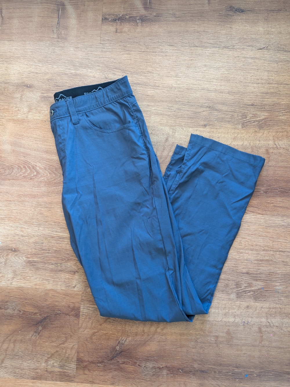 Eddie Bauer Men's Blue Active Trail Golf Pants
